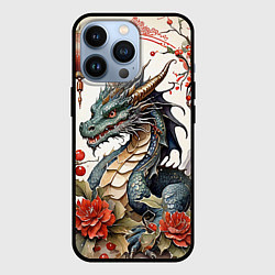 Чехол iPhone 13 Pro Vintage dragon 2024