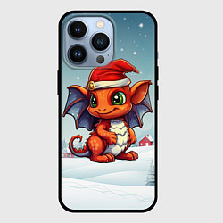Чехол iPhone 13 Pro Символ нового 2024 года дракон