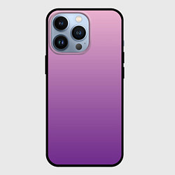 Чехол iPhone 13 Pro Нежный розовый и насыщенный малиновый градиент