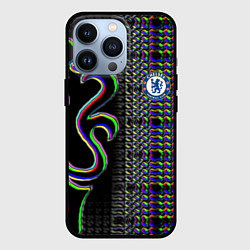 Чехол iPhone 13 Pro Chelsea fc glitch