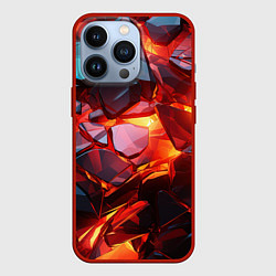 Чехол iPhone 13 Pro Абстрактные камни из плит