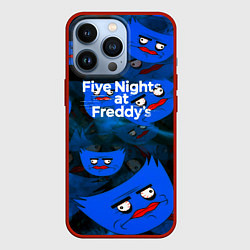 Чехол iPhone 13 Pro Huggy Wuggy x Five Nights at Freddys
