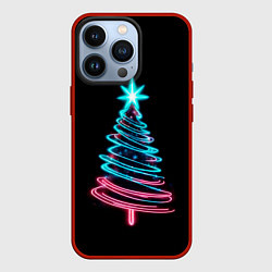 Чехол iPhone 13 Pro Неоновая ёлка