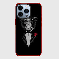 Чехол для iPhone 13 Pro Monkey business, цвет: 3D-красный
