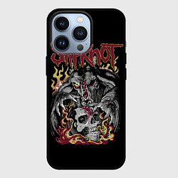 Чехол iPhone 13 Pro Slipknot - злодей