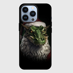 Чехол iPhone 13 Pro Санта дракон 2024