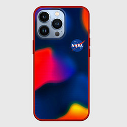 Чехол для iPhone 13 Pro Nasa gradient sportcolor, цвет: 3D-красный