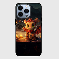 Чехол для iPhone 13 Pro Волшебный дракон 2024, цвет: 3D-черный