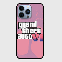 Чехол iPhone 13 Pro GTA 6 pink