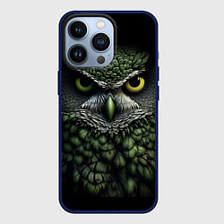Чехол iPhone 13 Pro Зелено черная сова