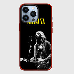 Чехол iPhone 13 Pro Группа Nirvana Курт Кобейн