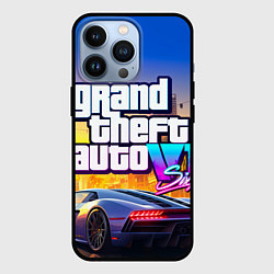 Чехол iPhone 13 Pro Grand theft auto 6 street vice city