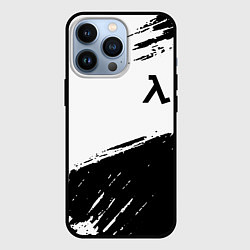 Чехол для iPhone 13 Pro Half life black color, цвет: 3D-черный