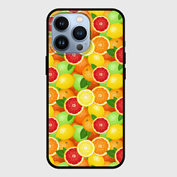 Чехол iPhone 13 Pro Цитрусовые фрукты
