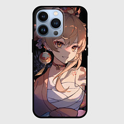 Чехол iPhone 13 Pro Genshin Impact Yoimiya