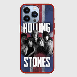 Чехол для iPhone 13 Pro Rolling Stones - Great britain, цвет: 3D-красный