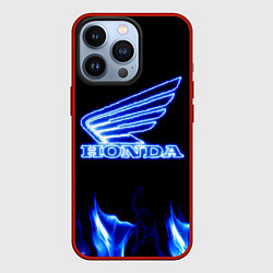 Чехол iPhone 13 Pro Honda neon