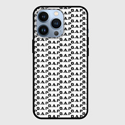 Чехол iPhone 13 Pro BAP kpop steel pattern