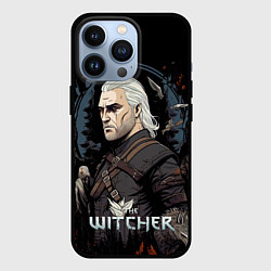 Чехол iPhone 13 Pro Ведьмак иллюстрация