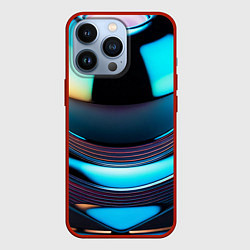 Чехол для iPhone 13 Pro Шар с отражениями, цвет: 3D-красный