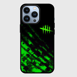 Чехол iPhone 13 Pro Dead by daylight green neon