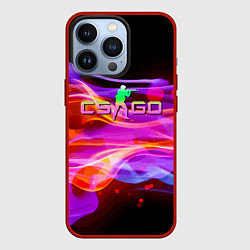 Чехол для iPhone 13 Pro Counter Strike - neon glow, цвет: 3D-красный