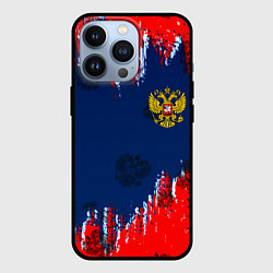Чехол iPhone 13 Pro Россия спорт краски текстура