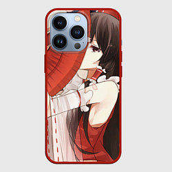 Чехол iPhone 13 Pro Touhou Project Рейму Cute