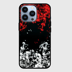 Чехол для iPhone 13 Pro Краски абстракция, цвет: 3D-черный