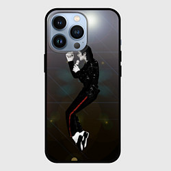 Чехол для iPhone 13 Pro Michael Jackson в прыжке, цвет: 3D-черный