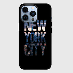 Чехол для iPhone 13 Pro New York City - USA, цвет: 3D-черный