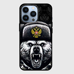 Чехол iPhone 13 Pro Русский медведь