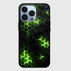 Чехол iPhone 13 Pro Неоновый зеленый