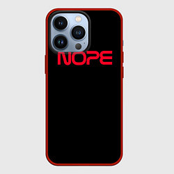Чехол для iPhone 13 Pro Nope - NASA, цвет: 3D-красный