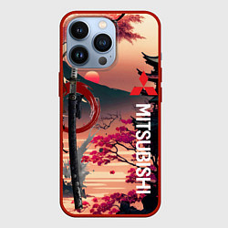 Чехол iPhone 13 Pro Катана Mitsubishi