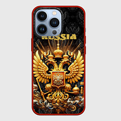 Чехол iPhone 13 Pro Russia gold