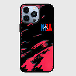 Чехол iPhone 13 Pro NBA краски текстура