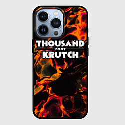 Чехол iPhone 13 Pro Thousand Foot Krutch red lava