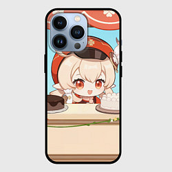 Чехол iPhone 13 Pro Genshin Impact Кли cute chibi