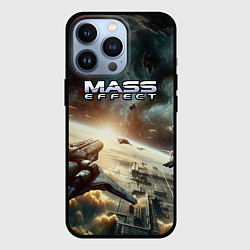 Чехол iPhone 13 Pro Масс эффект - космос