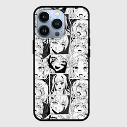 Чехол iPhone 13 Pro Ahegao узор