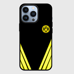 Чехол iPhone 13 Pro Borussia geometry yellow