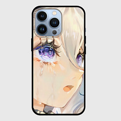 Чехол iPhone 13 Pro Genshin Impact Furina cry tears