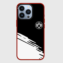 Чехол iPhone 13 Pro Borussia текстура краски