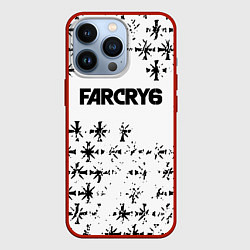 Чехол для iPhone 13 Pro Farcry 6 символика из игры, цвет: 3D-красный