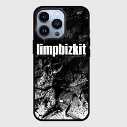 Чехол для iPhone 13 Pro Limp Bizkit black graphite, цвет: 3D-черный