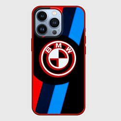 Чехол iPhone 13 Pro BMW sport geometry line