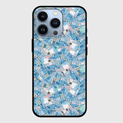 Чехол iPhone 13 Pro Деньги - купюры в 2 тысячи рублей