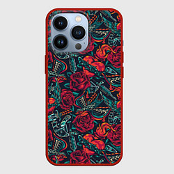Чехол iPhone 13 Pro Старинные флэш татуировки