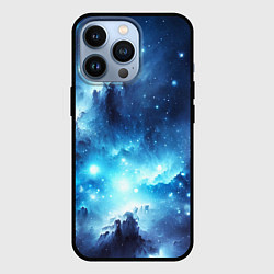 Чехол iPhone 13 Pro Космический голубой пейзаж